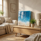 Mini Resin Ocean Art – Maldives Inspired Epoxy Wall Decor