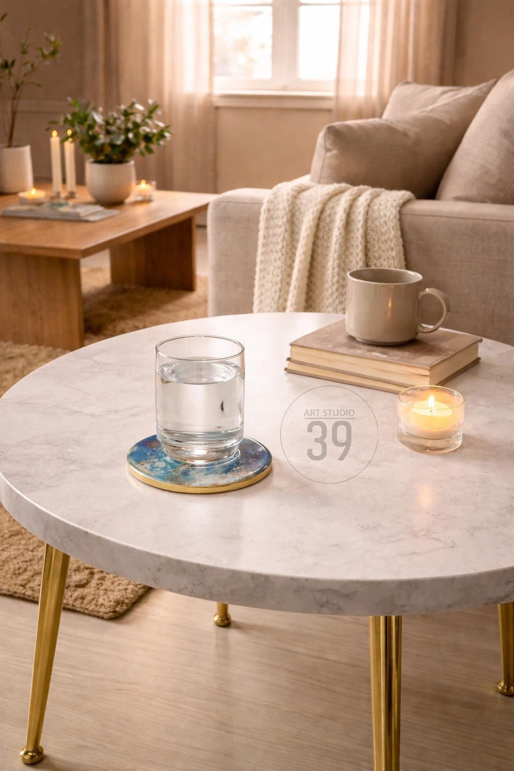 A set of three ceramic vases in varying heights and shapes. The vases feature a matte white finish and a minimalist design, suitable for displaying flowers or as decorative objects. The tallest vase is approximately 10 inches high.