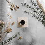 Tavolo da pranzo artigianale in resina epossidica con foglia d'argento, mobile di lusso di design, protezione superficiale di 10 anni